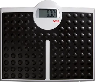 SECA 803, 813: Digital flat scales, black rubber