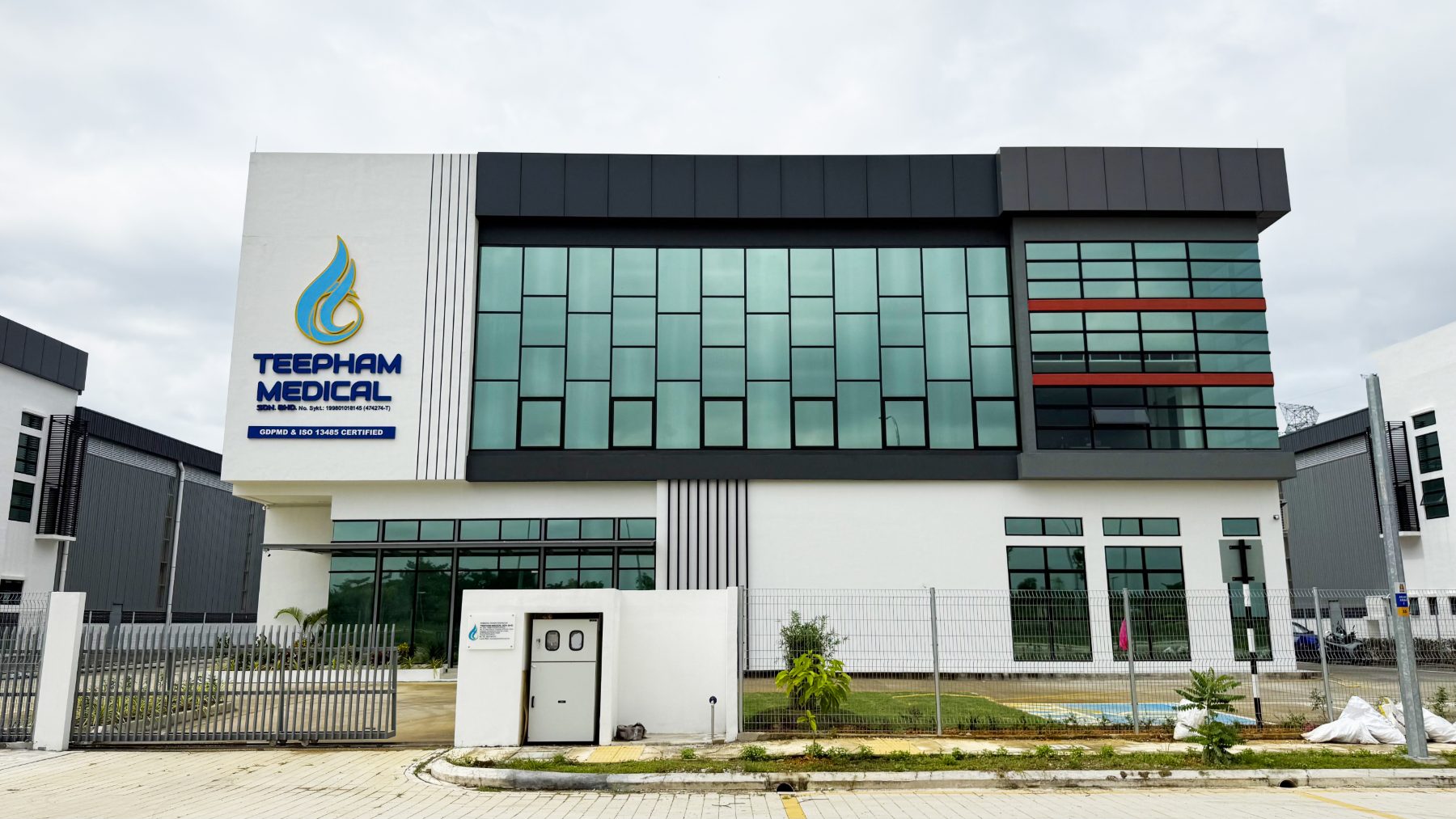 Teepham Medical head office and warehouse in Kota Seri Langat, Selangor, signed GDPMD and ISO 13485 certified