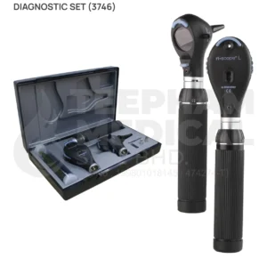 RIESTER – DIAGNOSTIC SET RI-SCOPE L3 OTOSCOPE / L2 OPHTHALMOSCOPE LED 2.5V C HANDLE (3746)