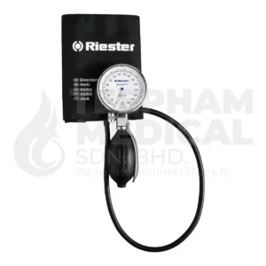 RIESTER – PRECISA® N SHOCK PROOF, SPHYGMOMANOMETER WITH 1 TUBE VELCRO CUFF (1364-107)