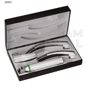 RIESTER – RI-MODUL- FIBREOPTIC LARYNGOSCOPE LED SET MACINTOSH 2,3,4 ADULT C HANDLE 2.5V (8081)