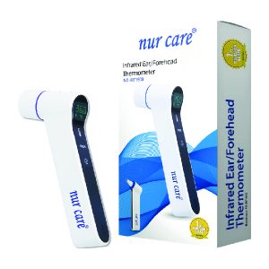 NUR CARE – INFRARED EAR/FOREHEAD THERMOMETER (IRT 1603)