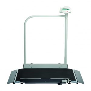 SECA 676 – EMR-VALIDATED WHEELCHAIR SCALE WITH HANDRAIL
