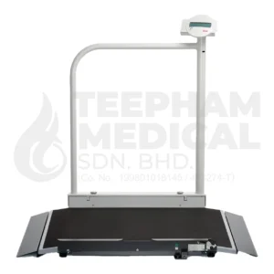 SECA 676 – EMR-VALIDATED WHEELCHAIR SCALE WITH HANDRAIL